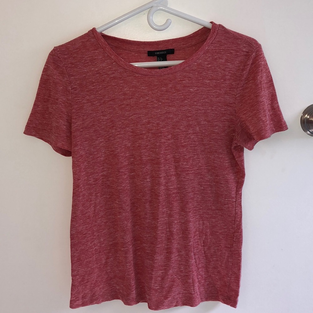 Forever 21 Red T-Shirt